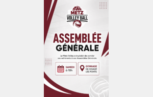 Assemblée Générale 2025-2026 🏐