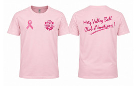 Maillot Octobre Rose H/F au profit de la ligue contre le cancer