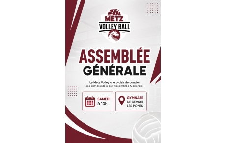 Assemblée Générale 2025-2026 🏐