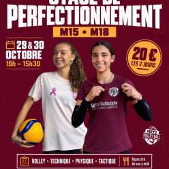 Stage M15 & M18 - Vacances octobre